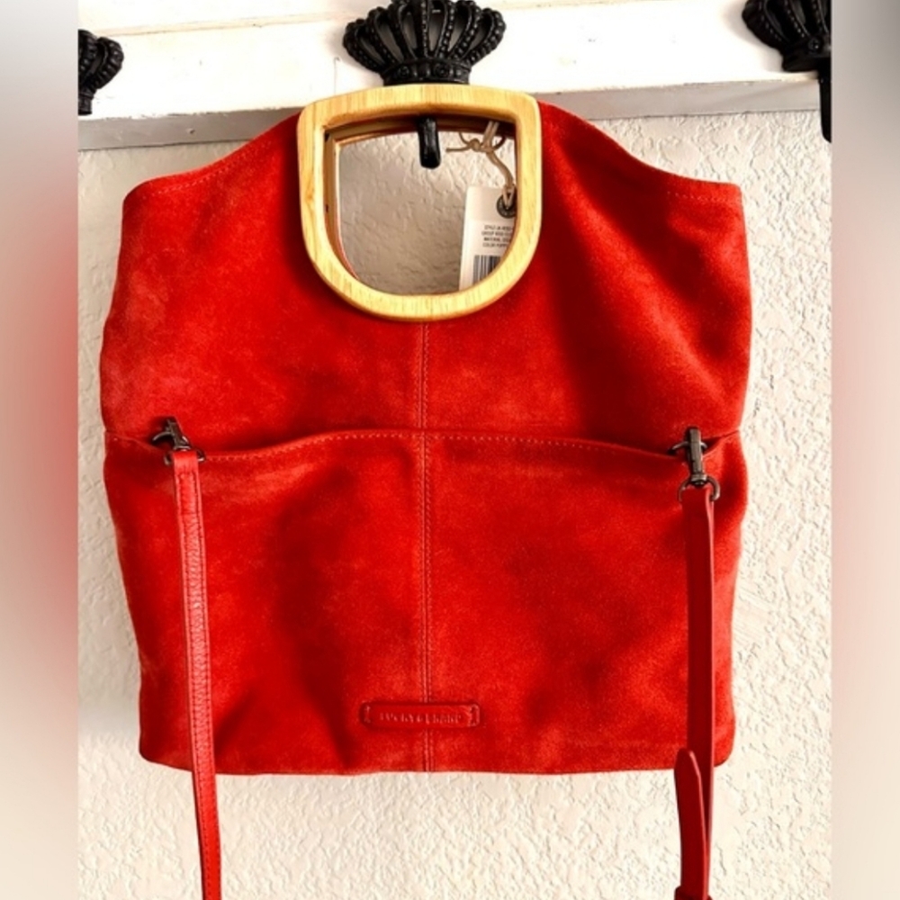 Red Suede Bag